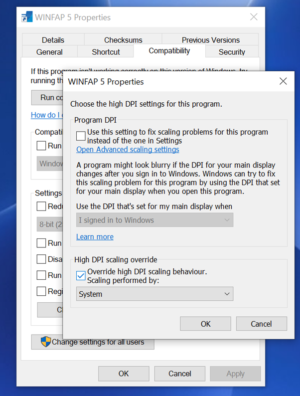 Example – WHS